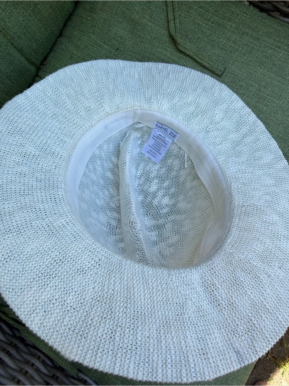 Wide Brim Straw Sun Hat with Black Trim